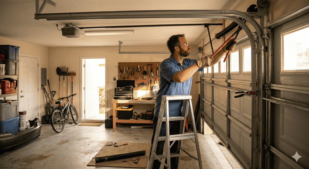 garage door spring replacement cost from Grade A